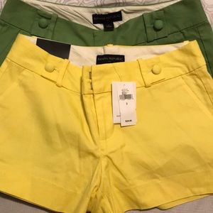 2 pair Banana Republic shorts
